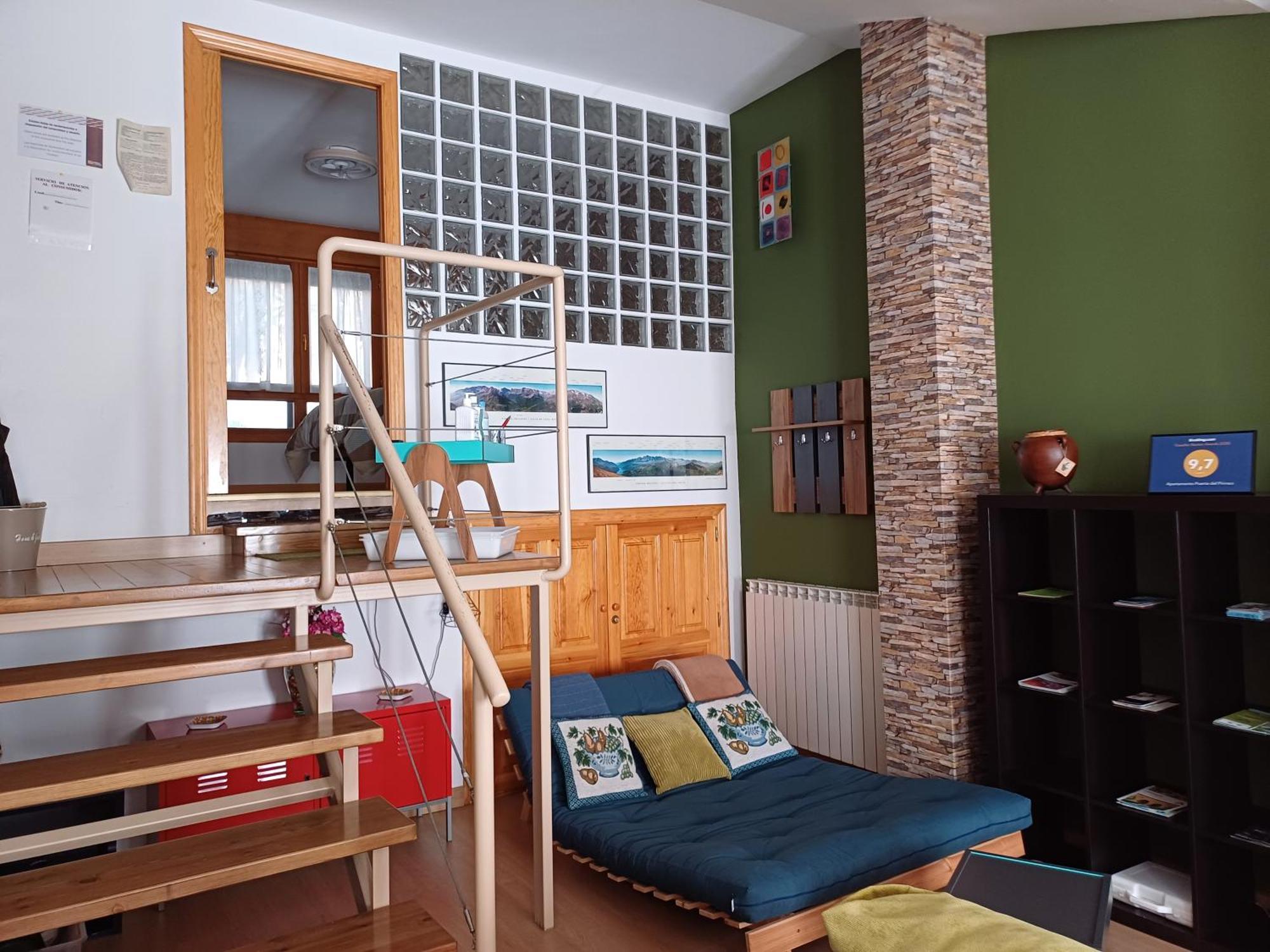 Apartamento Puerta Del Pirineo Sabiñánigo Eksteriør bilde